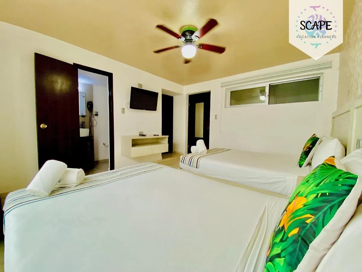 Apartmán Hotel Casa Maraf - Isla Mujeres